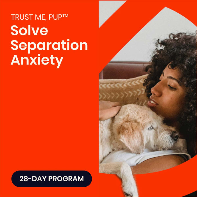TRUST ME, PUP™ | 28-Day Program To Solve Separation Anxiety