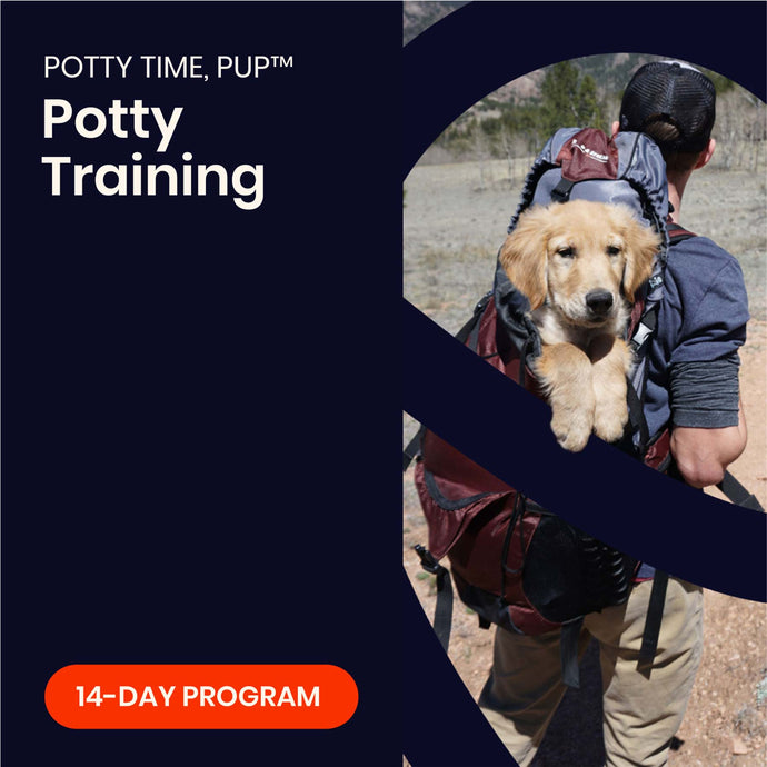POTTY TIME, PUP™ | 14-Day Program to Potty Training